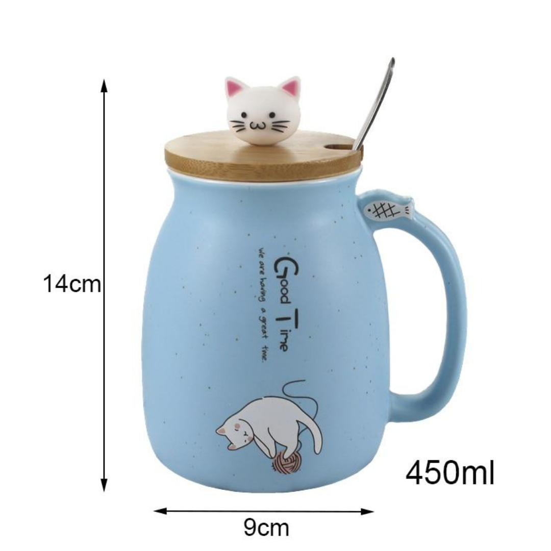 Ceramic Cat Mug