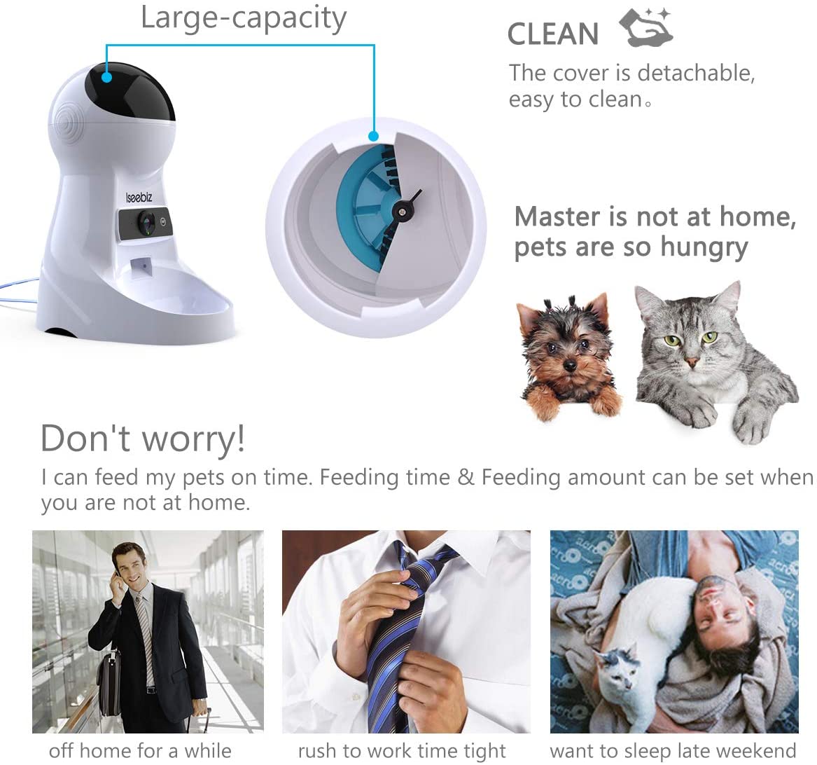 Automatic Pet Feeder: Auto Cat and Dog Feeder - Online Pet Bargains