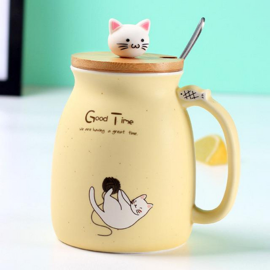 Ceramic Cat Mug