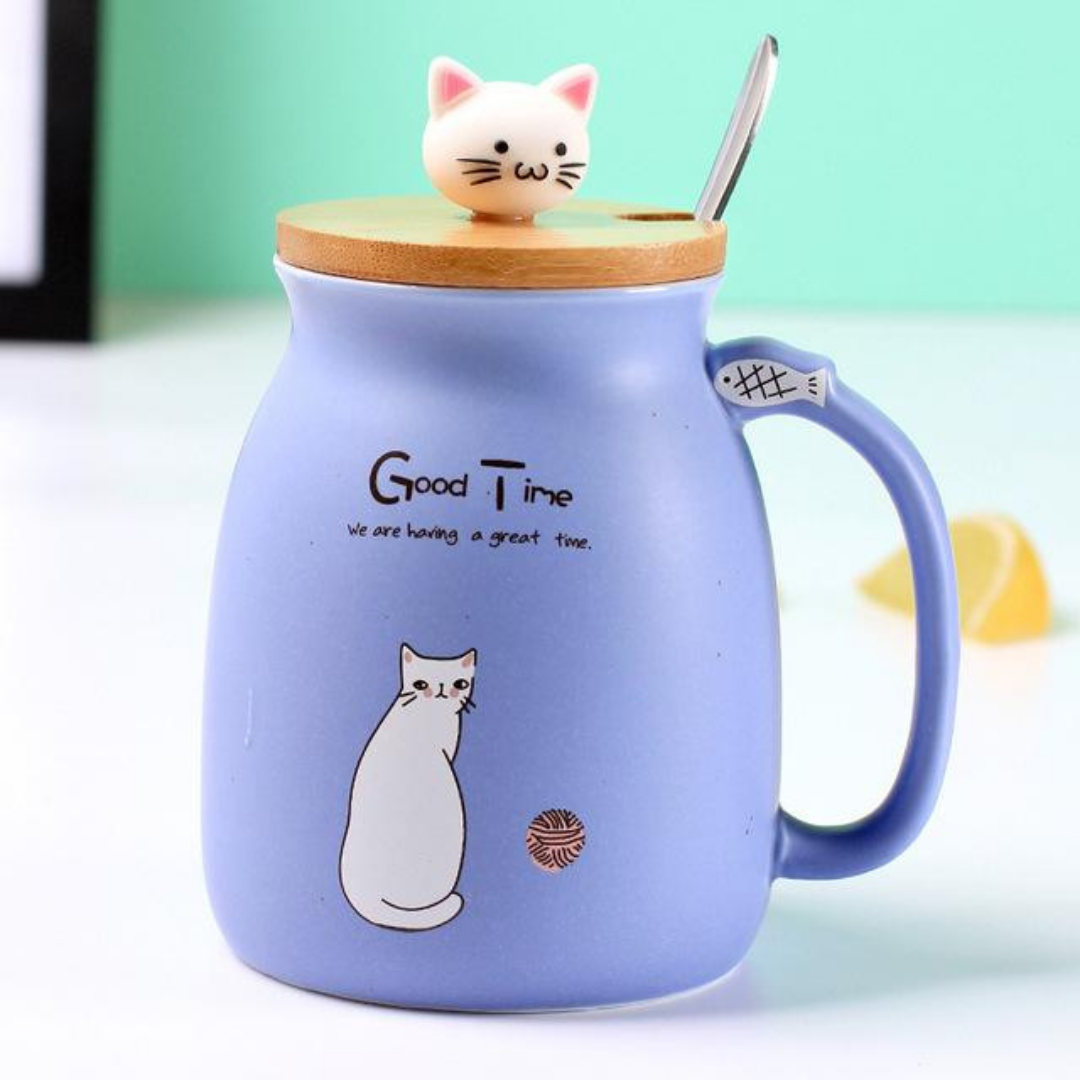 Ceramic Cat Mug