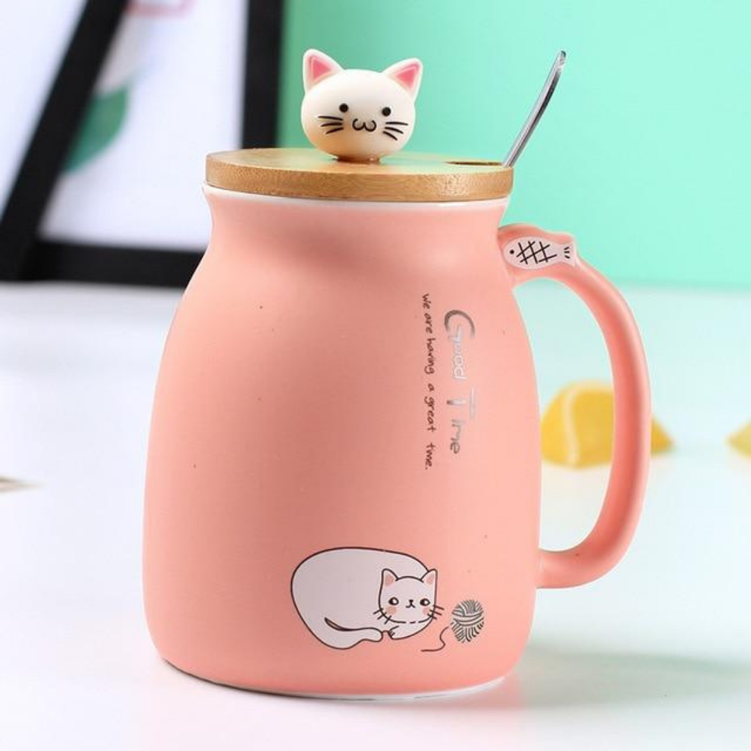 Ceramic Cat Mug