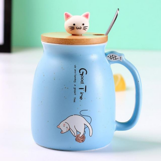 Ceramic Cat Mug