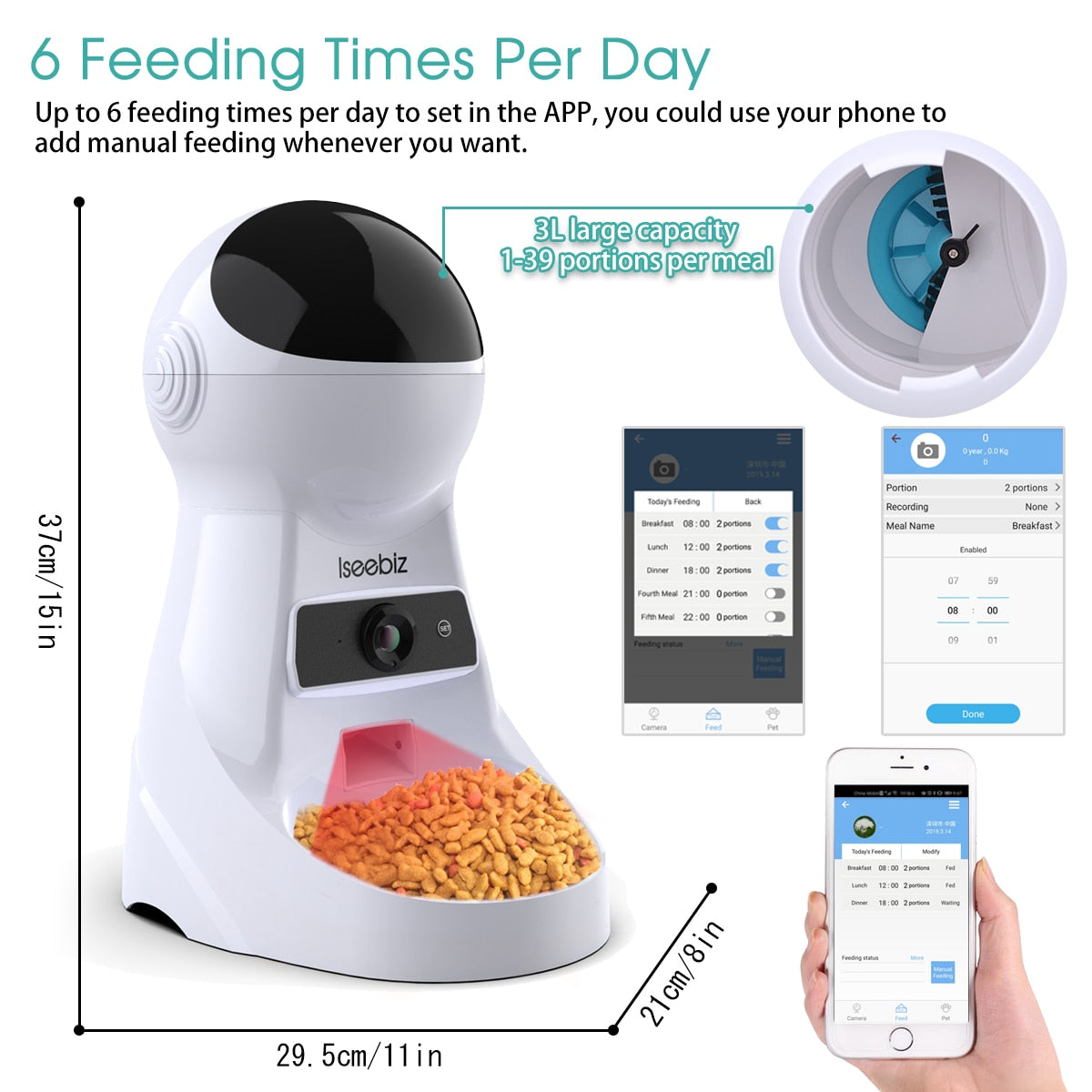 Automatic Pet Feeder: Auto Cat and Dog Feeder - Online Pet Bargains