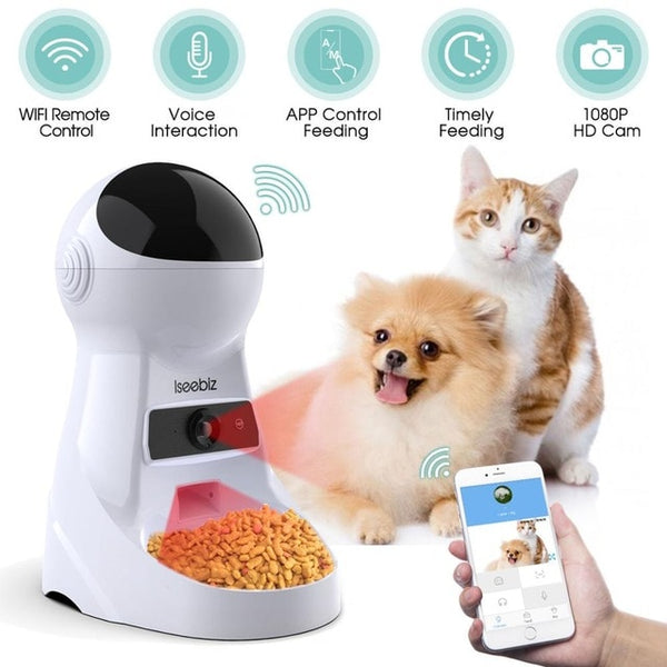 Automatic Pet Feeder: Auto Cat and Dog Feeder - Online Pet Bargains