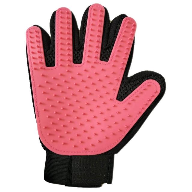 Pet Hair Grooming Gloves for Cats and Dogs