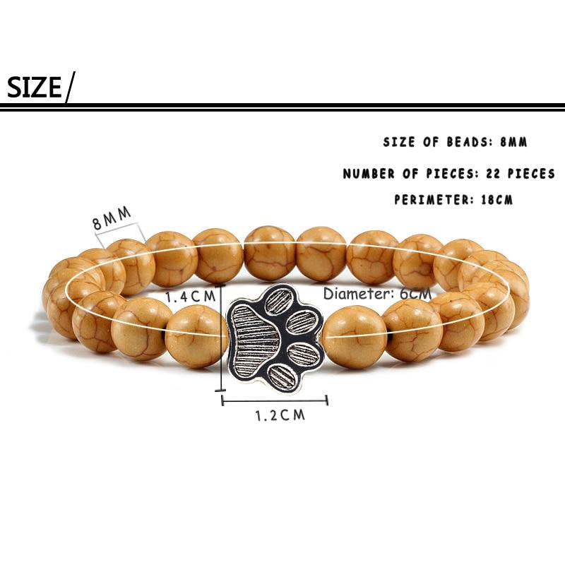 Cat and Dog Bracelets: Paw Print Bracelets - Online Pet Bargains