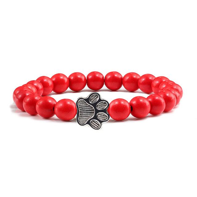Cat and Dog Bracelets: Paw Print Bracelets - Online Pet Bargains